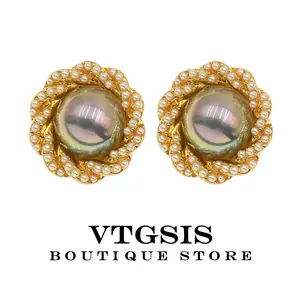 Gold & Pearl Earrings  | Lustrous Pearls, Artisan Made | Effortless Chic for Dates/Cocktails | Hypoallergenic | Forever Staple