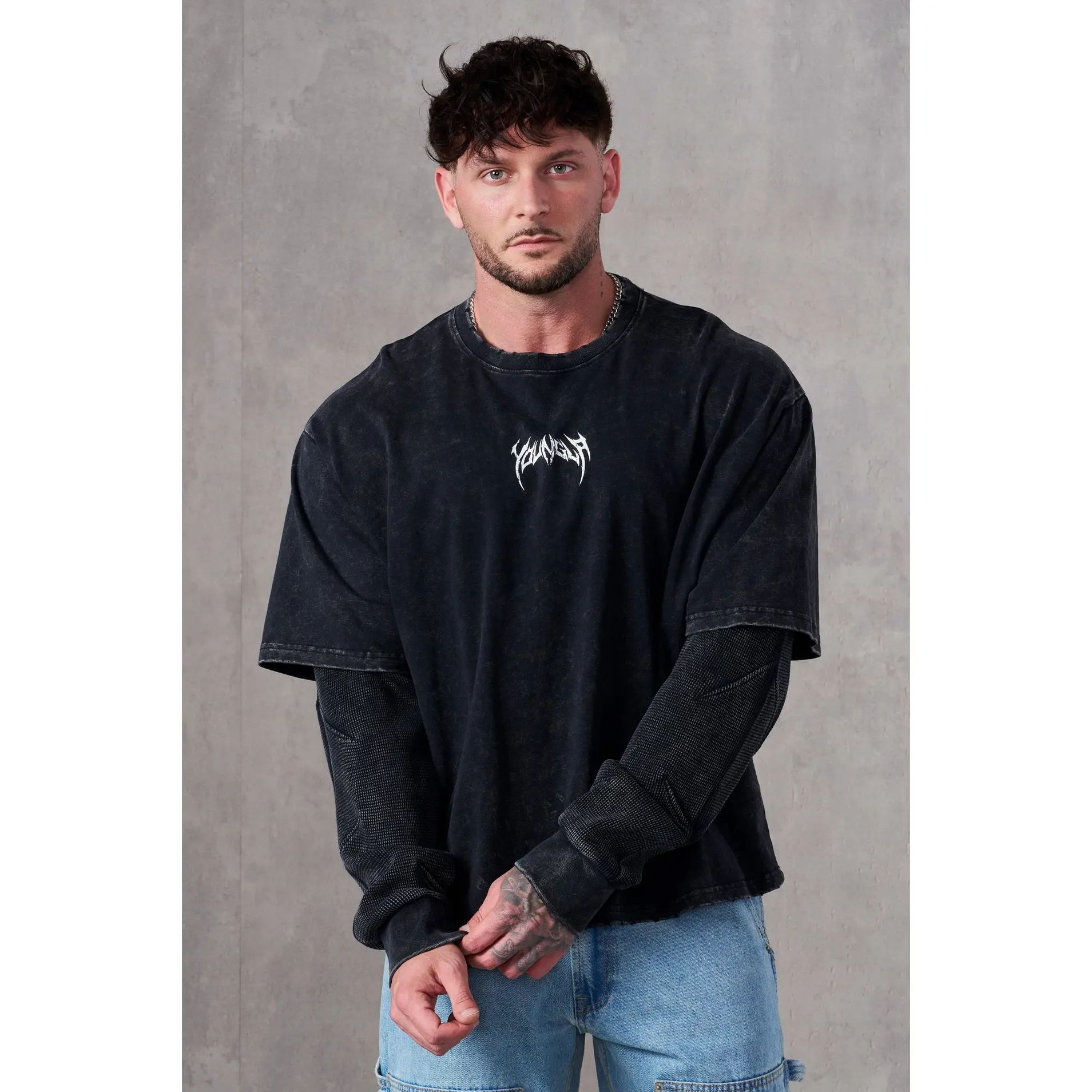 8006 - Shadow Twofer Longsleeves - TikTok Shop