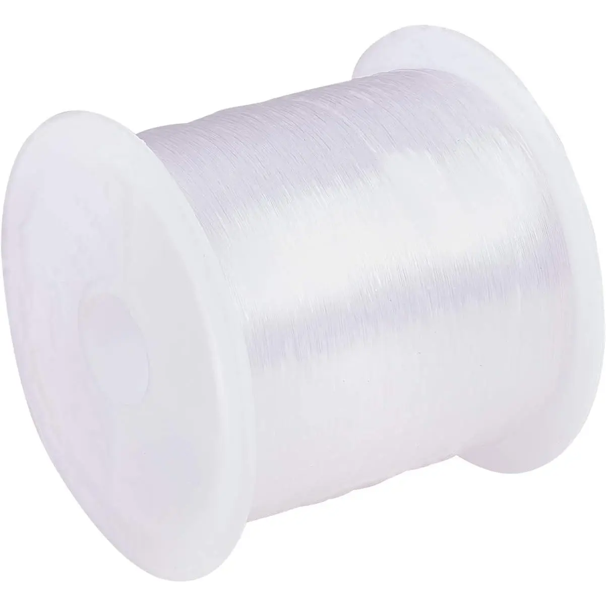 Clear Fishing Line 140 Yards 0.2mm Nylon Thread for Beading Cords, Seed Beads, and Christmas Tree Party Decor