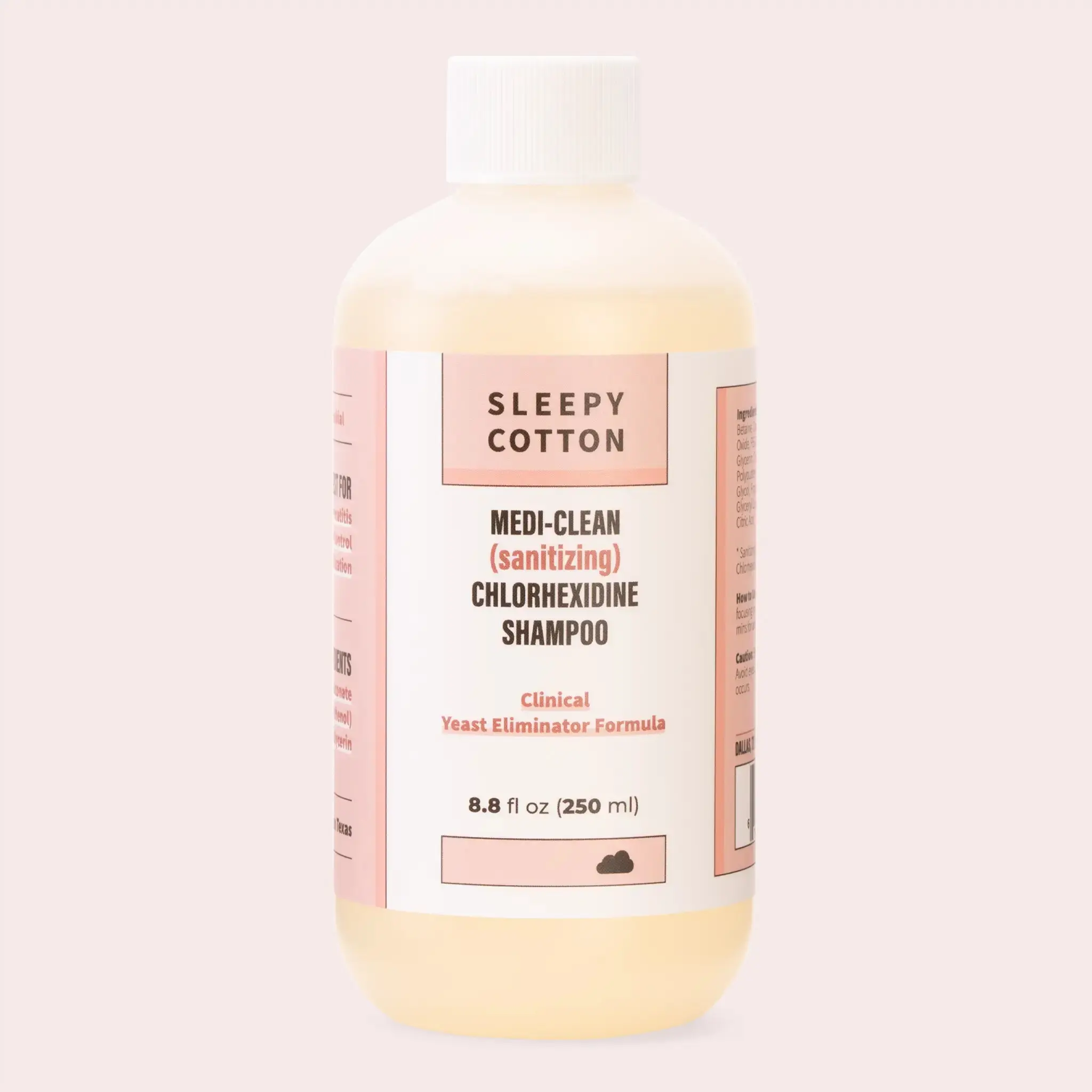 Medi-Clean (Sanitizing) Chlorhexidine Shampoo - Clinical Yeast Eliminator Formula
