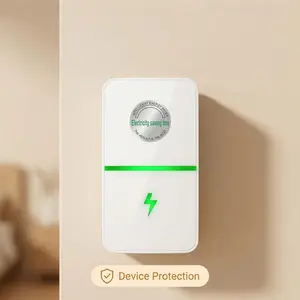 Energy Saver Plug-In Power Device with Indicator Light – Compact Electrical Accessory for Home, Office, Dorm & Daily Use
