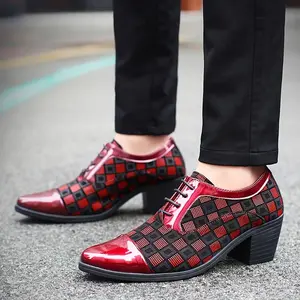 New Style Plus-Size Height-Increasing Business Casual Shoes