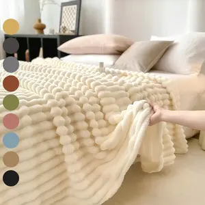 Cozy Sofa or Bed Throw Blanket Ultra Soft Flannel, Soft Warm Throw, Lightweight All-Season Blanket in Multiple Colors & Sizes, Perfect for Living Room, Bedroom, Travel, and Christmas Gifts, Soft Fluffy Blanket