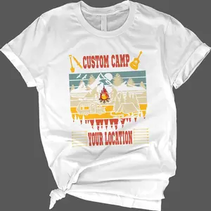 Camping Friend Gift,custom Camping Shirt, Family Camping, Personalized Camp Shirt, Camping