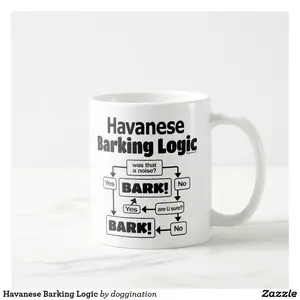 Personalized [SEND CUSTOM VIA MESSENGER] Mug To Dog Mom Mug Havanese Barking Logic Mug Coffee Mug Gifts For Dog Mom Best Mother's Day Mug Gifts For Dog Lover Funny Gifts To Dog Lover Birthday Gifts