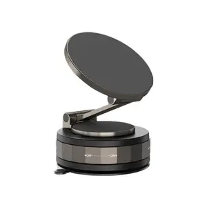 Pure Alloy Multifunctional Magnetic Mount for Home Use—Featuring 360-Degree Universal Rotation; Sturdy and Durable.