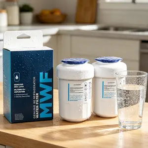 Replacement for MWF Refrigerator Water Filters, SmartWater MWFP, MWFA, GWF, HDX FMG-1, WFC1201, RWF1060, 197D6321P006, Kenmore 9991