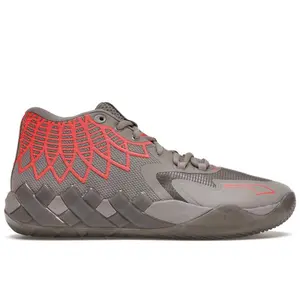 Puma Men's LaMelo Ball MB.01 Rock Ridge Red Blast Basketball Shoes, from StockX