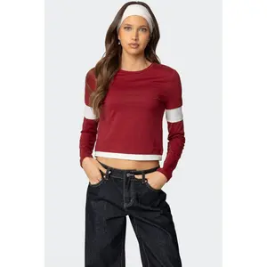 Paula Layered Long Sleeve T Shirt