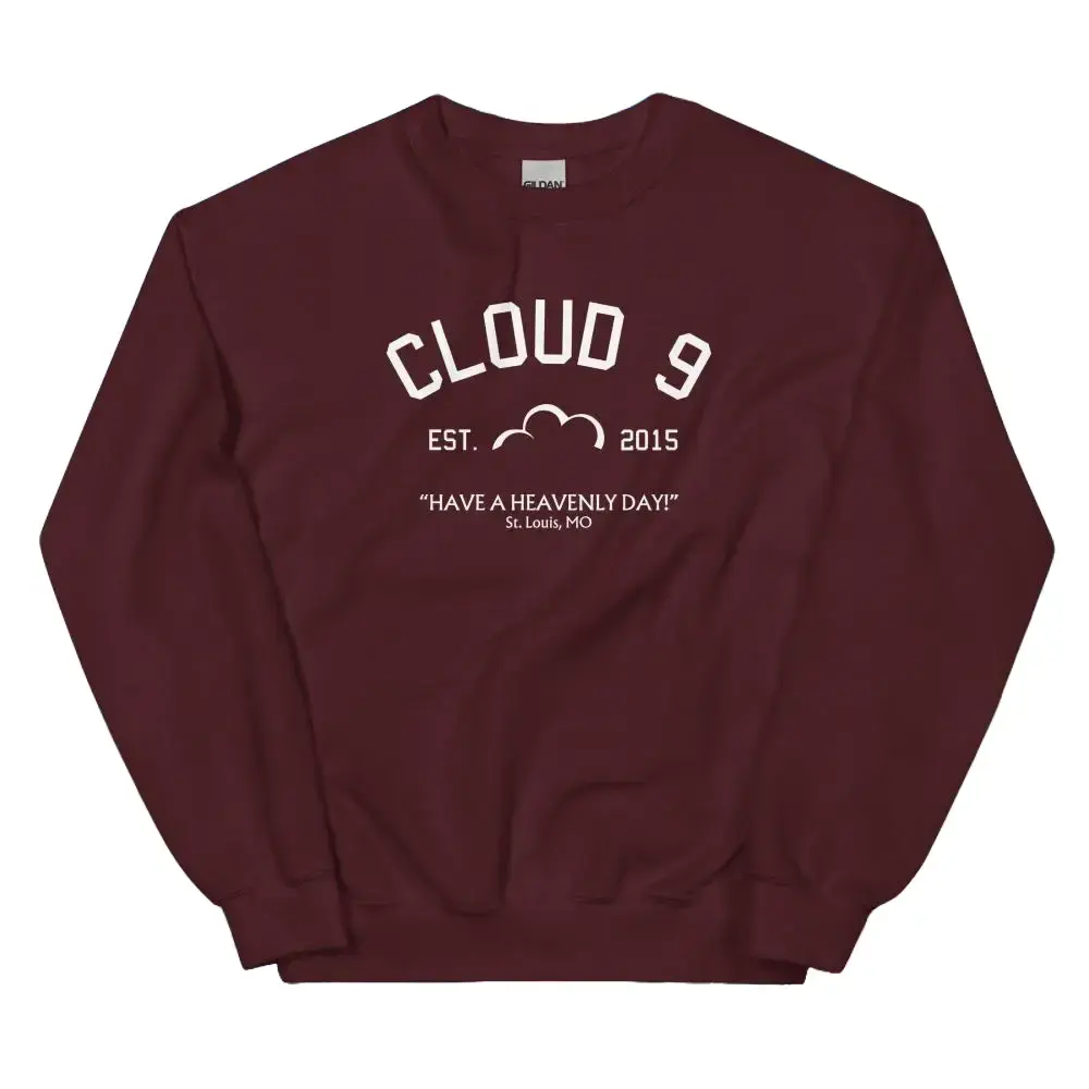 Cloud 9 Sweatshirt Superstore TV Show Sweatshirt Funny Sitcom Fan Gift Unisex Crewneck Fabric