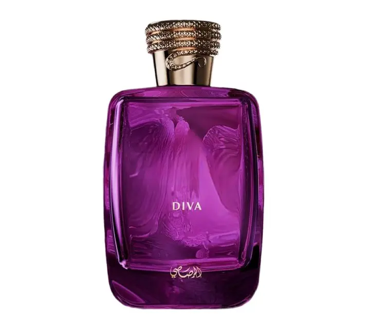 Rasasi Hawas Diva EDP Perfume for Women - Oriental Floral Fragrance with Red Fruits & Rose Notes - 3.4oz / 100ml Eau De Parfum