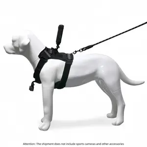 Gopro Dji Nano Sports Camera Dog Harness Chest Back View Pet Carrier Stabilizer Mount, Fabric Material, Model Xinghao Cws103