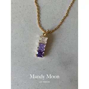 Amethyst Birthstone Necklace