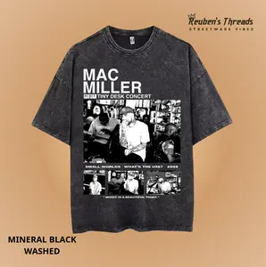 Tiny Desk Concert Mac Miller Graphic T Shirt and Sweatshirt Unisex Rap Streetwear Look