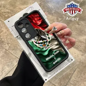 Phone case for Samsung S25 ultra plus S24 S23 S22 Ultra Plus Proud Mexico Advanced fashion gift Shockproof Silicone TPU Bumper Drop Protection Soft Cover Protective Protector
