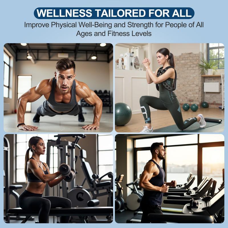 【Holiday Haul】Tik Weighted Vest, 6lbs/8lbs/12lbs/16lbs/20lbs/25lbs/30lbs Weight Vest with Detachable Phone Pouch, Rucking Vest for Women, Men, Walking, Training, Running Glute Workout Equipment Sweat Fitness Belt