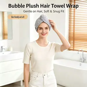 Women's Quick-Dry Absorbent Thickened Hair Towel Shower Cap Head Wrap
