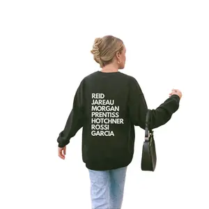 Criminal Minds BAU Names Sweater Criminal Minds Inspired Sweatshirt