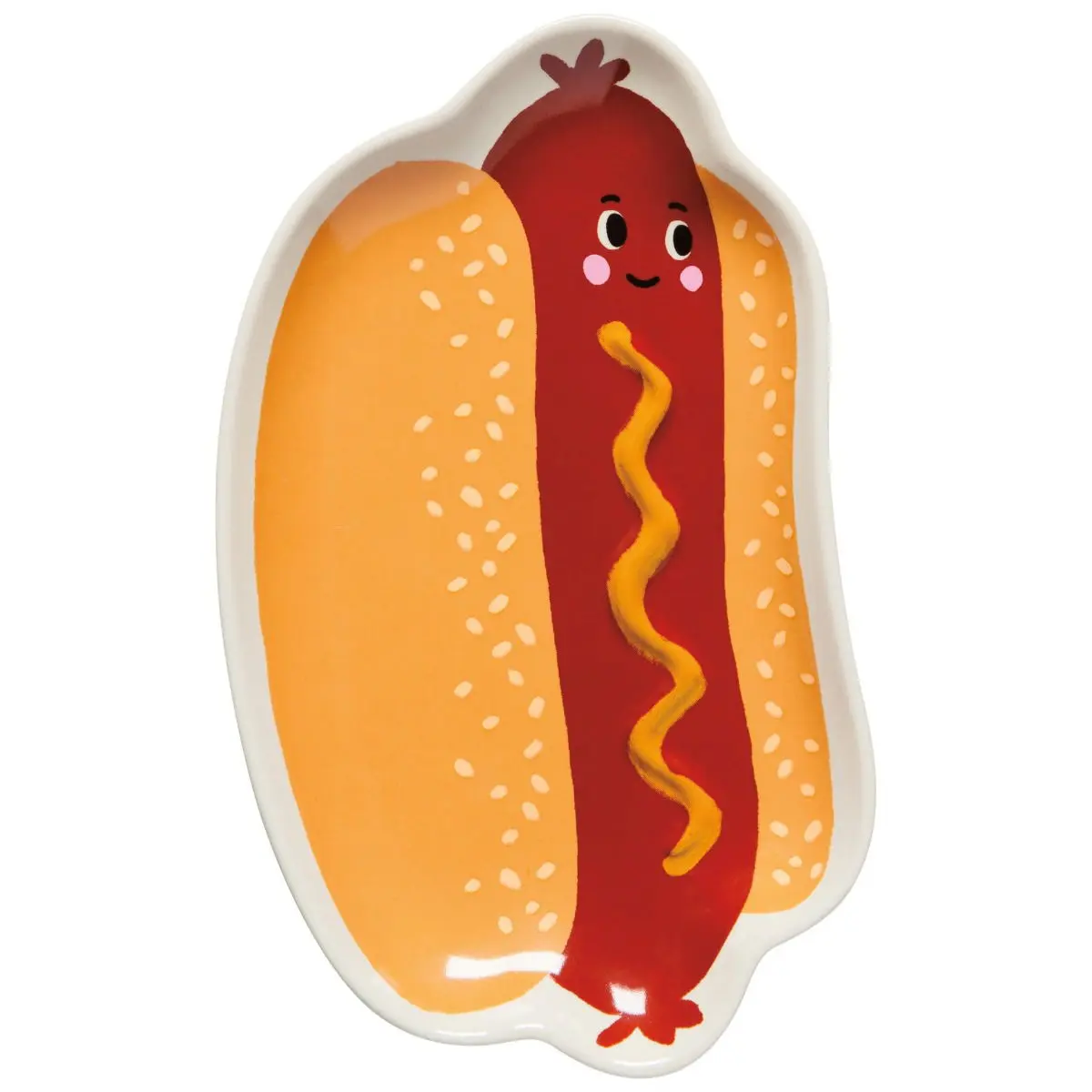 Danica Jubilee Hot Dog Shaped Dish | Funny Food