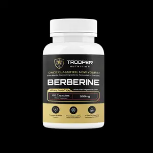 Military Grade - Berberine HCL - 2 month supply + No Added Tax - 500mg per serving