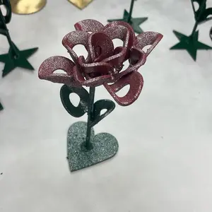 Metal Hand Made Roses - Unique Design, Ideal for Decoration