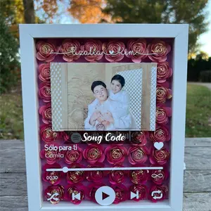 Song flower shadowbox
