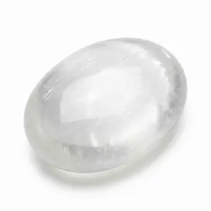 Selenite Palm Stone for Energy Cleansing &amp; Meditation