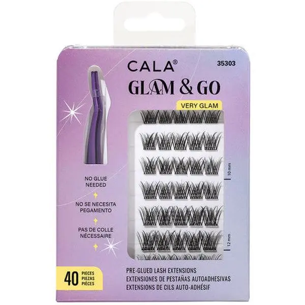 CALA Glam & Go - Very Glam Pre-Glued Lash Clusters