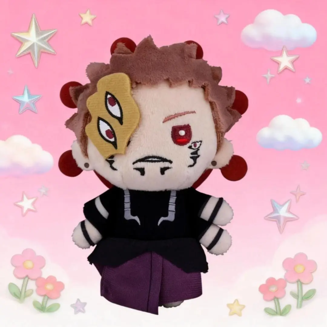 12CM Cartoon Jujutsu Kaisen Plush Doll Cute Ryōmen Sukuna Toge Omori Anime Periphery Doll Pendant Room Decor Birthday Gift