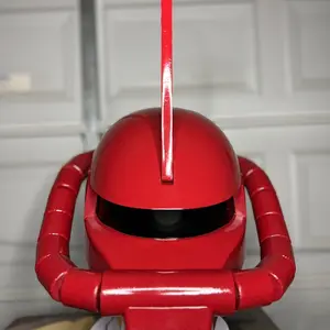 Zaku II 2 Char Gundam Full Size Replica Helmet