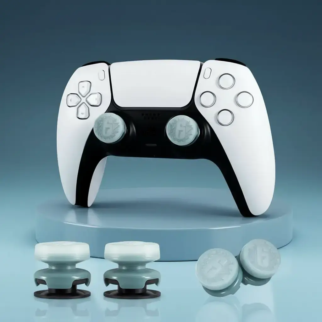 Silicone Performance Thumb Grip Caps for PS4/PS5 Controllers - Enhance Adhesion & Feel, PS5 Accessories, Console Gaming Controller Add-Ons, Ps5/Ps4