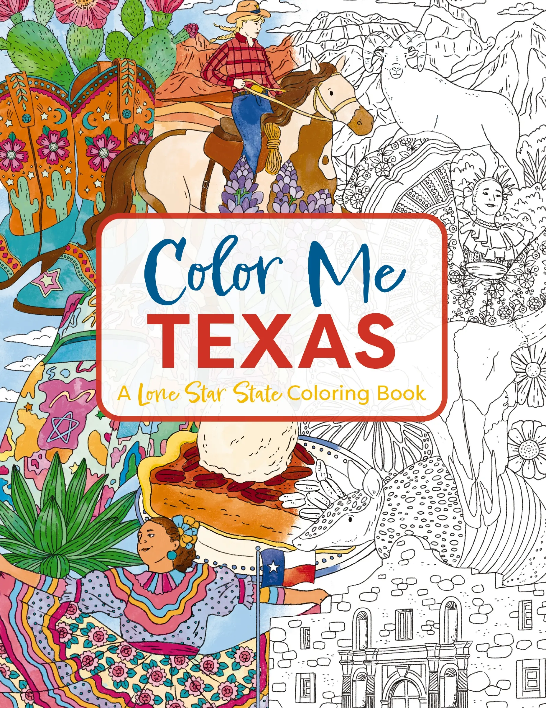 Color Me Texas: A Lone Star State Coloring Book - TikTok Shop