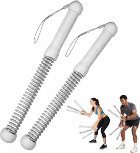 Ropeless Battle Ropes for Home Gym – Portable Arm Exerciser Rope for HIIT Workouts, Cardio & Muscle Training, Home Gym Equipment for Men & Women