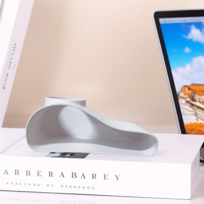 Aquarium Underground Tunnel Cave, Natural Curve Sand Burrow Tunnel, Fish Tank Decor Hiding Spot, Suitable for Corydoras Catfish, Kuhli Loach, American Cichlid