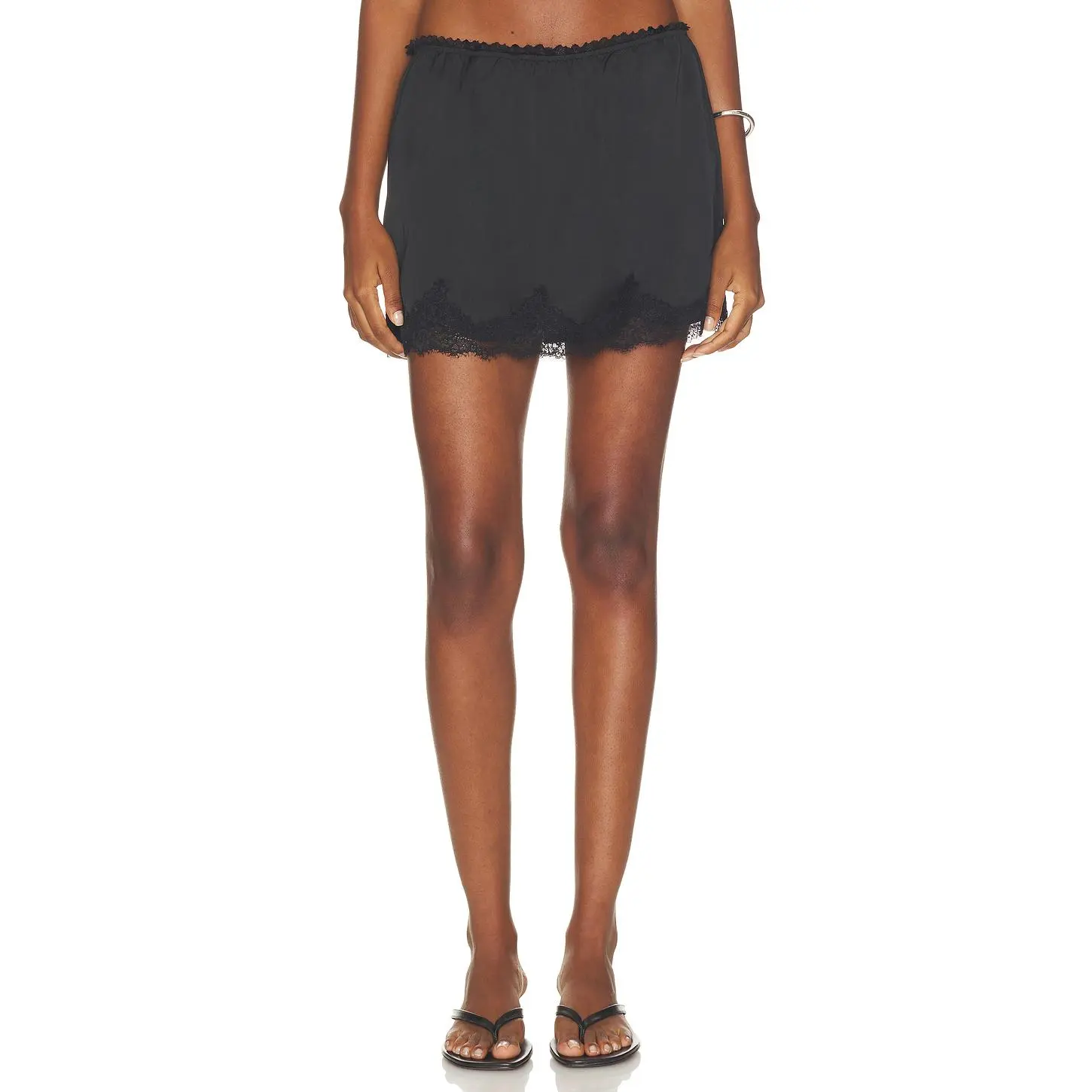 Steve Madden Cindi Skirt in Black Onyx
