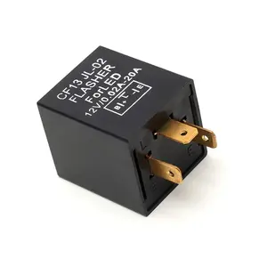 3 Pin Turn Signal Flasher Relay Fits LED Electronic Turn Signal & Hazard Warning Perfect 12V Replacement