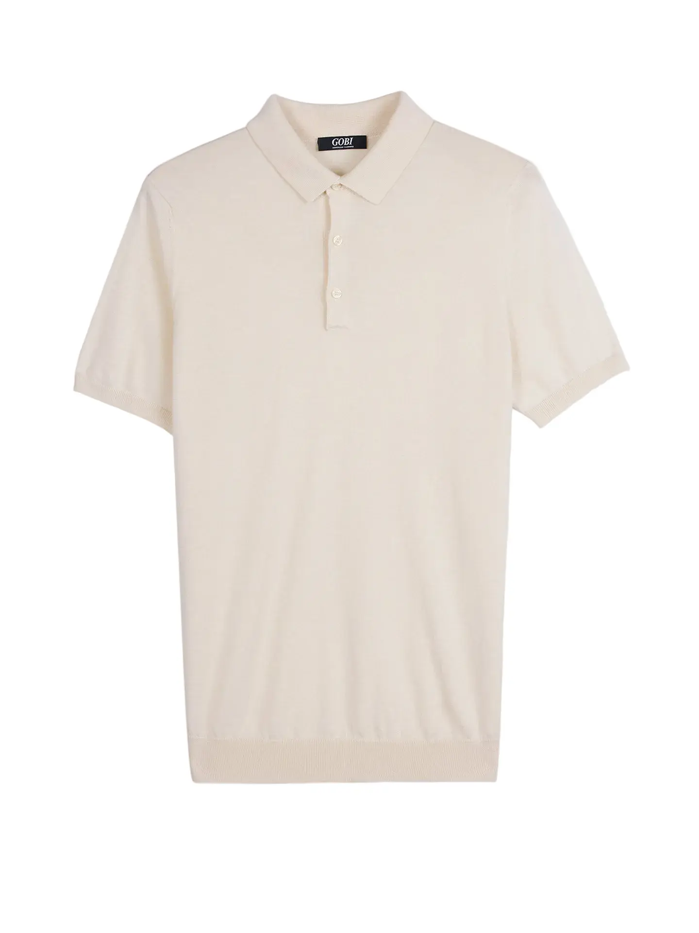 Cashmere Silk Polo Shirt