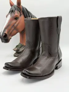 Boot- Brown Dubai Shape Toe