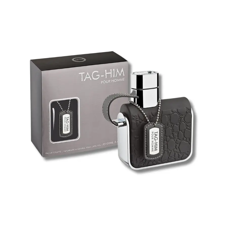 Armaf Tag Him Pour Homme Eau De Toilette for Men, Aromatic Citrus Arab Perfume, Long-lasting mensfashion Fragrance for Adults with Lemon & Grapefruit Notes - 100ml / 3.4 Fl Oz