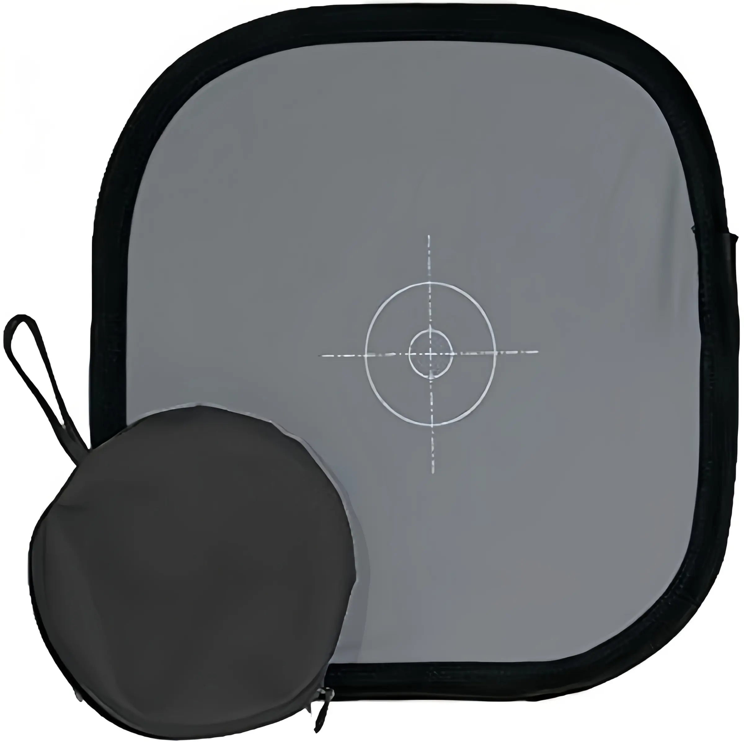 Dual-Sided Balance Disc with 18% Card and Neutral Panel, Foldable and Wipe Clean Reflector for All Lighting Conditions, Includes Carrying Case