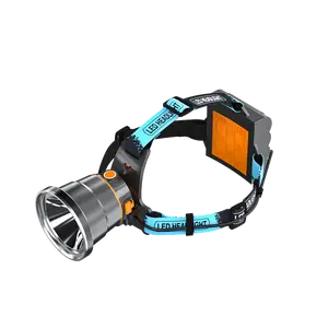LED Headlamp, 12000mAh USB Charging Power Bank, 4000LM, Motion Sensor with 6 Modes, COB Warning Light SOS Strobe, Digital Indicator for Outdoor Camping, Hiking