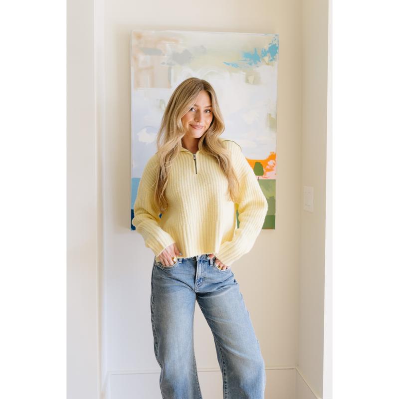 It Was All Yellow Sweater