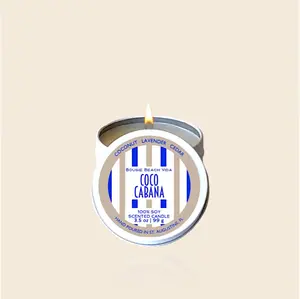 Coco Cabana Soy Travel Candle, 3.5 oz