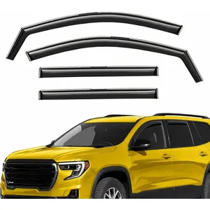 Extra Durable Window Deflectors in-Channel Window Visors Rain Guards Fit for GMC Acadia 2024-2026, Sun Visors, Wind Vent for Shades, Exterior Car Accessories - 4 pcs.AG0964