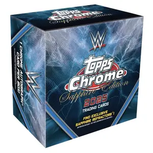 2025 Topps Chrome WWE Sapphire Edition Trading Cards