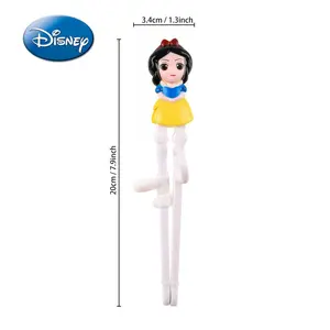 Disney Princess Officially Licensed Training Feeding Chopsticks Snow White Character Chopsticks Easy Grip Chopsticks Colorful Character Chopsticks First Chopsticks Unbreakable Dinnerware Kitchen Essentials 1Pc Disney