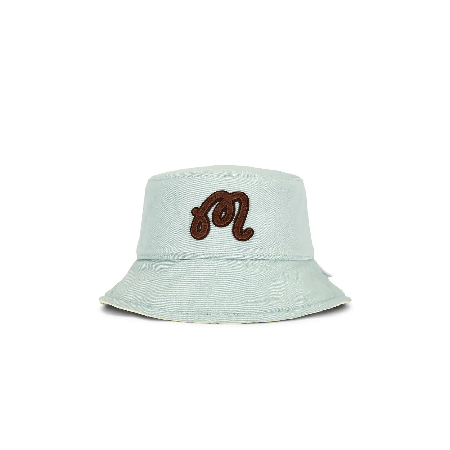 Malbon Velasco Reversible Bucket Hat in Wax Yellow & Surf Spray