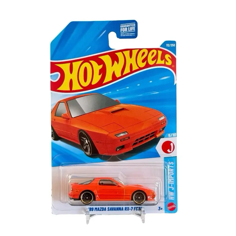Hot Wheels '89 Mazda Savanna RX-7 FC3S 1:64 Diecast Car Model Asian JDM Hot Wheels Diecast Cars