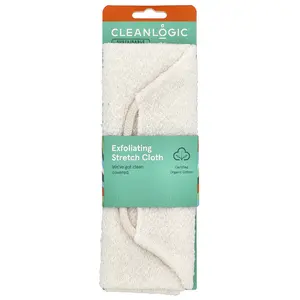 CleanLogic Sustainable, Exfoliating Stretch Cloth, 1 Count