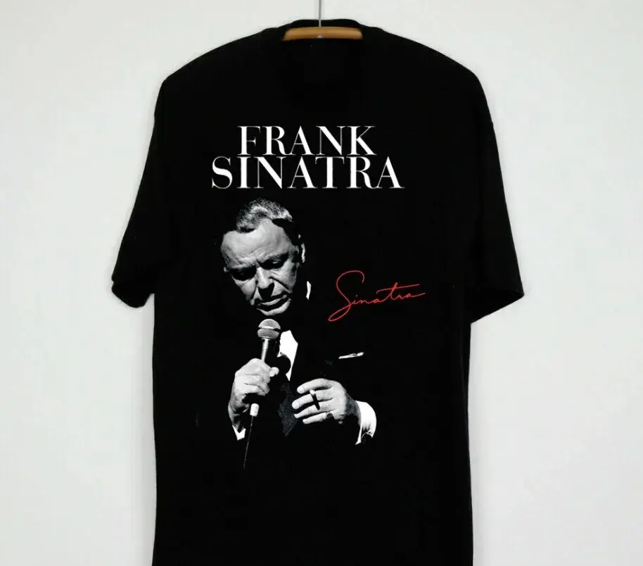 Signature Live Tour Frank Sinatra Shirt T Shirt US Size S-6XL, Made In USA, All Colors, Gift for Women Men, 100% cotton, Classic Fit, Unisex T-Shirt